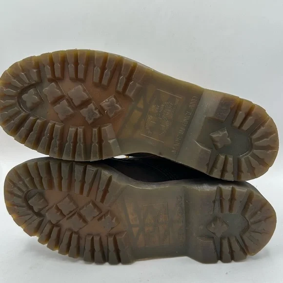 Dr. Martens Doc England MIE Rare 90's Vintage Crazy Horse 1460 Boots UK5 US7 Y2K - Picture 9 of 12